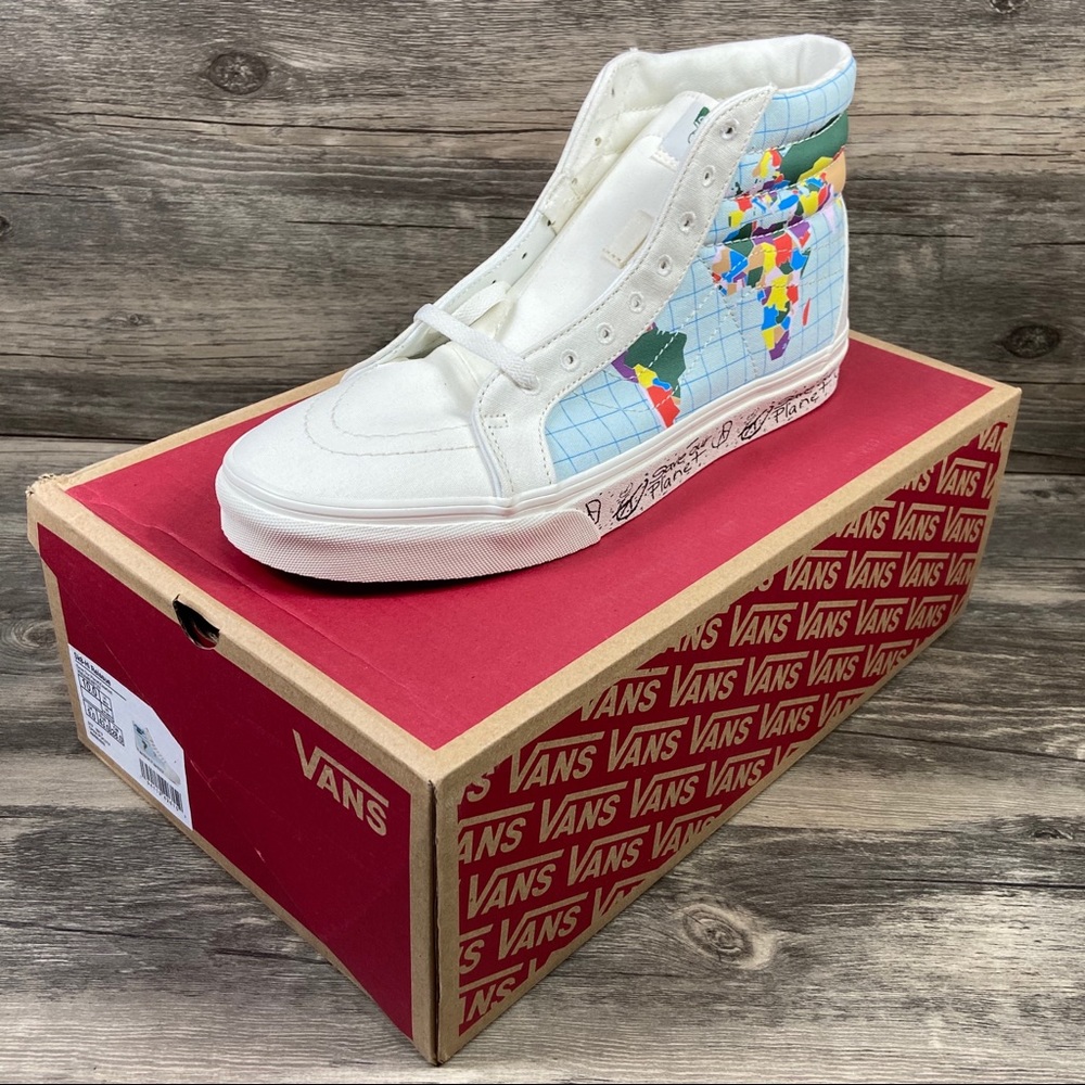 New Vans Sk8-Hi Reissue Save Our Planet Shoes - Picture 10 of 10
